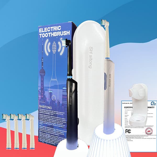 SHSITONG electric toothbrush(208black)