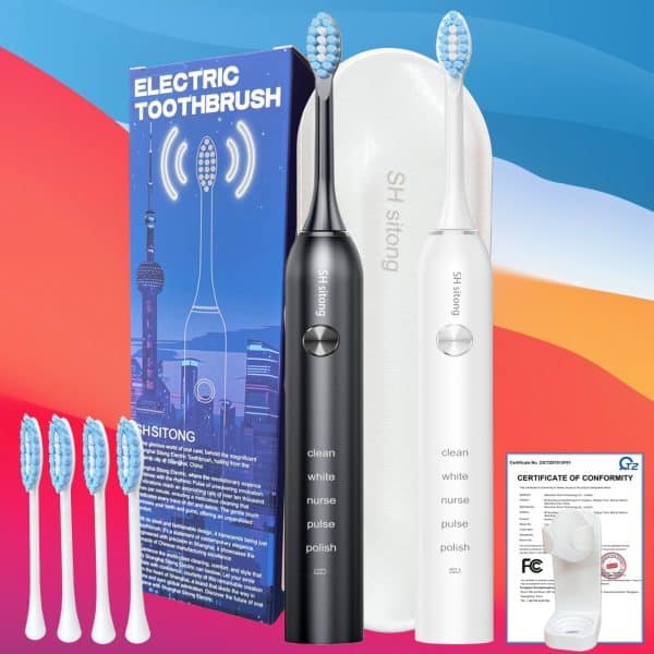 SHSITONG electric toothbrush(310black)